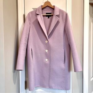 Banana Republic Lilac Pea Coat